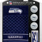 Premium NFL Golf Gift Set: Embroidered Deluxe Golf Towel, 3 Golf Balls, and 14 Golf Tees (2-3/4" Regulation)