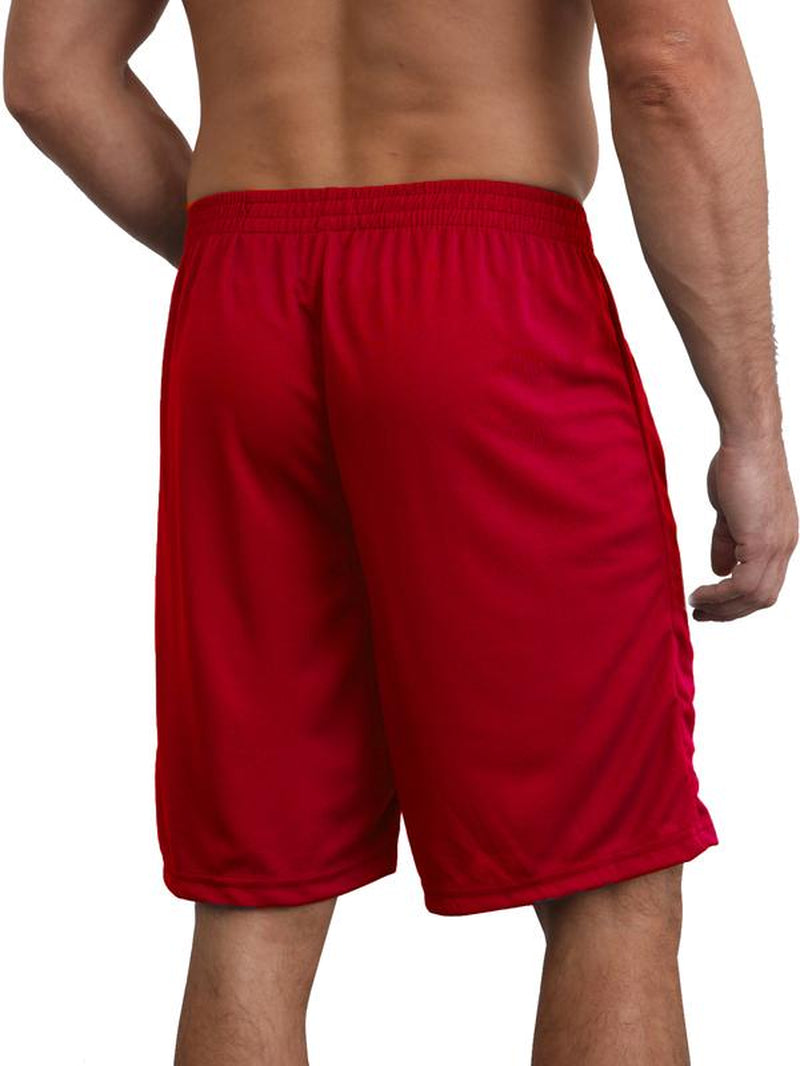 RPOVIG 5-Pack Men'S Workout Shorts Sets 5 Pack with Zippered Pockets Basketball Gym Activewear Athletic Mesh Shorts Sport Jogger