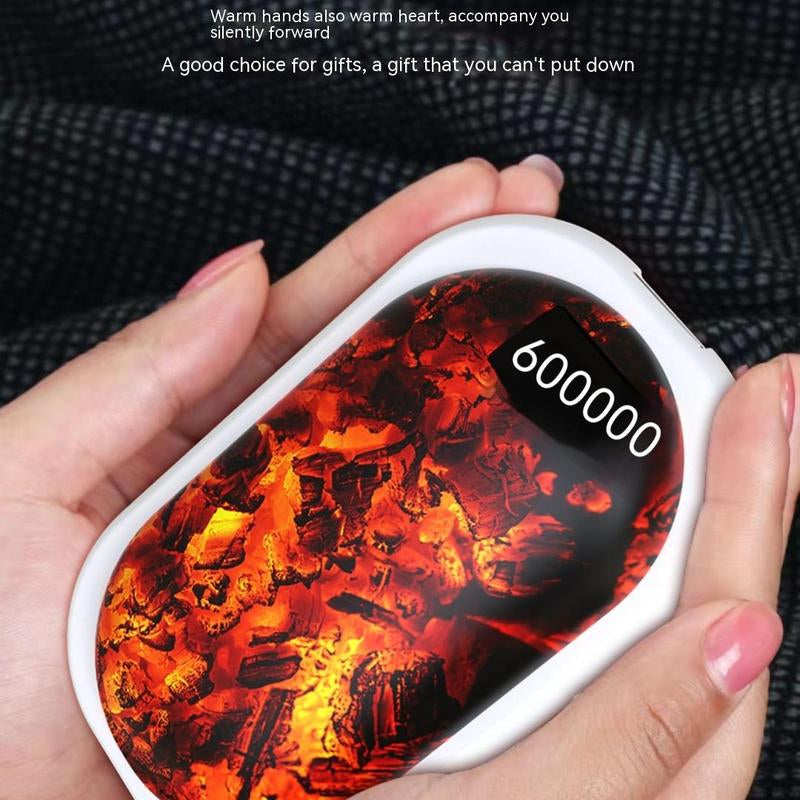 Portable Handheld Hand Warmer, Rechargeable Hand Warmer, 5000Mah Electric Hand Warmer for Outdoor Use