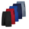 RPOVIG 5-Pack Men'S Workout Shorts Sets 5 Pack with Zippered Pockets Basketball Gym Activewear Athletic Mesh Shorts Sport Jogger