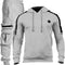 Men'S Tracksuit 2 Piece Hoodie Athletic Jogging Sweatsuits for Men Casual Sports Long Sleeve Pullover Suit Set
