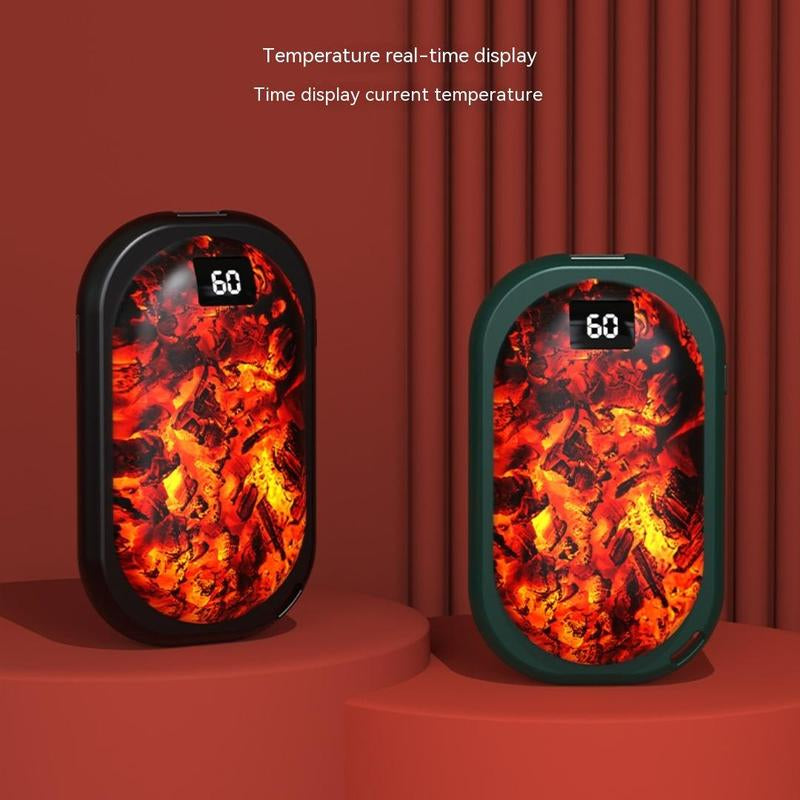 Portable Handheld Hand Warmer, Rechargeable Hand Warmer, 5000Mah Electric Hand Warmer for Outdoor Use