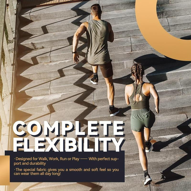Copper Ankle Sleeves for Sports and Fitness - High Stretch and Breathable Ankle Heel Protection, Ideal Christmas Gift