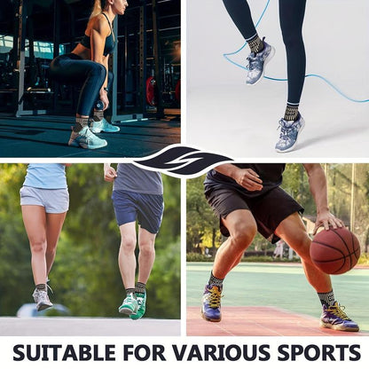 Copper Ankle Sleeves for Sports and Fitness - High Stretch and Breathable Ankle Heel Protection, Ideal Christmas Gift